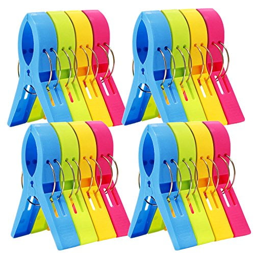 jumbo plastic clips