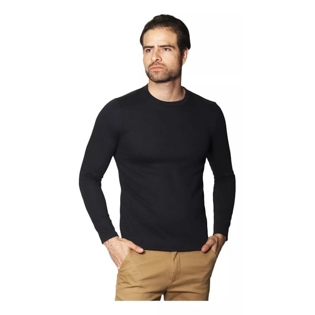 Playeras Hombre Manga Larga Casuales Moda