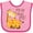 Pink and Fuchsia, variant on Inktastic My Gigi Loves Me Boys or Girls Baby Bib