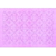 thumbnail image 1 of Ahgly Company Indoor Rectangle Persian Purple Traditional Area Rugs, 2' x 4', 1 of 4