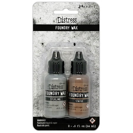 UPC: 0789541080442 | Tim Holtz Distress Foundry Wax Kit-Sterling/Statue