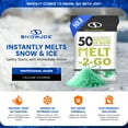 thumbnail image 2 of Snow Joe Enviro Blend Ice Snow Melt, Safe for Concrete & Plants, 50 lb Bag, 2 of 10