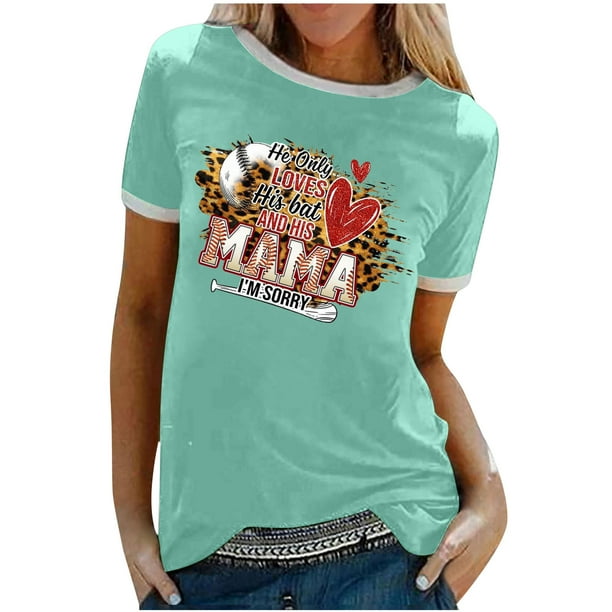 Elegante blusa de manga corta con cuello redondo y manga abullonada para mujer OAVQHLG3B Store lin121212