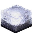 thumbnail image 1 of Luz Solar de ladrillo de vidrio, cubo de hielo Solar, luz LED, lámpara de ladrillo de cristal, luces decorativas de cubo de roca de hielo para jardín y patio, 1 of 6