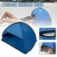IKemiter Plage Mini Abris Solaires Protection Solaire Instantanée Mini Tête Pop Up Tente Tente de Camping Portable avec – image 2 sur 6