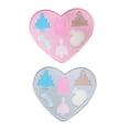 thumbnail image 3 of Molde de Cocina Molde para fondant, 2 uds., silicona para hacer rosquillas, magdalenas y magdalenas (azul + rosa), 3 of 9