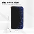 thumbnail image 2 of Leather Thin Slim Wallets for Women Men - Black Blue Glitter Sparkles Clutch Card Wallet for Women Men with Zipper, 2 of 7