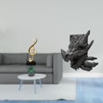 thumbnail image 2 of Figura de escritorio,Escultura de notas musicales para escritorio,oficina o decoración del hogar,Figura de mesa,Estantería sujetalibros Estatua Sujetalibros,Sujetalibros decorativos para, 2 of 8