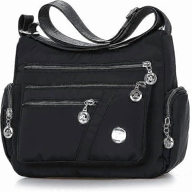 Crossbody Bags for Women Casual Handbags & Shoulder Bags Nylon Tote Bag Lightweight Waterproof Messenger Bag Anti Theft Bag