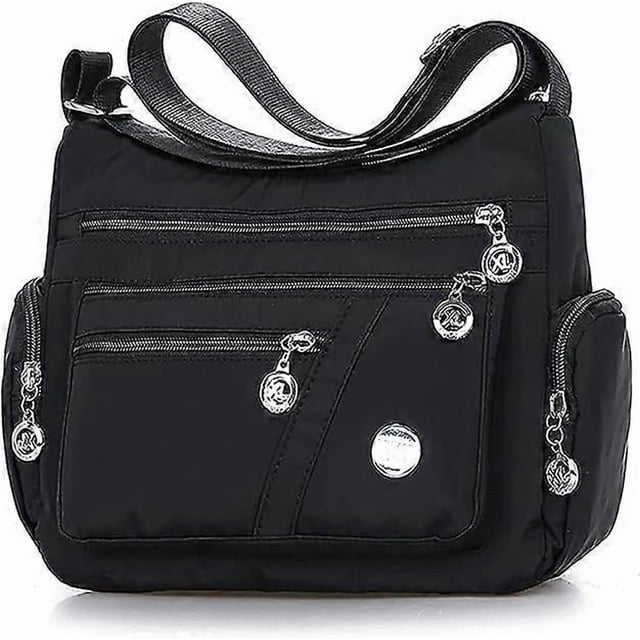 Crossbody Bags for Women Casual Handbags & Shoulder Bags Nylon Tote Bag Lightweight Waterproof Messenger Bag Anti Theft Bag