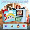 thumbnail image 3 of JoyStone Kids Camera Instant Print, 1080P Instant Digital Camera with 4 Color Print Paper, Birthday Gift for Girls and Boys Aged 3-12, Blue, 3 of 10
