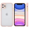 thumbnail image 2 of Frosted 2 Tone Pc Camera Lens Protector Case For Iphone 13 Pro Max 6.7 - Pink Case With Yellow Buttons, 2 of 6