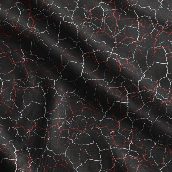 Soimoi Texture Print, Silk Fabric Decor Sewing Fabric By The Yard- 42 Inch WideDecorative Fabric For Shirts, Suits, Ties-Black