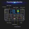 thumbnail image 3 of DFITO Power Inverter, 12V, 8000W Continuous, 16000W Surge, LCD Display, DC to AC Auto Converter for Car, 3 of 10