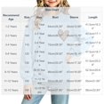 thumbnail image 3 of Fall Hoodless Sweatshirts for Girl Loose Leopard Heart Printed Long Sleeve Crew Neck Solid Color Fashion Casual Pullover Tops Light Blue 12-13 Years, 3 of 7