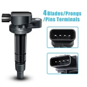 King Auto Parts Set of 4 Compatible Ignition Coil C1304 UF316 for 00-08 TOYOTA