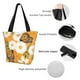 thumbnail image 4 of Disketp White Floral and Butterflies Bolsa de Hombro Casual para Mujer, Bolso Cruzado para Compras, Viajes y Uso Diario, 4 of 6