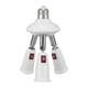 thumbnail image 2 of Accesorio Extensor De Enchufe De Luz, Adaptador De Lámpara E27 E26 Disipación De Calor Estable 3 En 1 85-265V Rotación De 360 ​​grados Para Oficina, 2 of 7