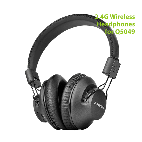 Add-on 2.4G RF Wireless Headphones (Audition) for Avantree Multiple Listening System, Compatible with [ Quartet, Audiplex, Duet ], up to 100 Headphones