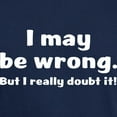 thumbnail image 3 of CafePress - I Doubt It! T Shirt - Men's Classic Graphic Cotton T-Shirt, 3 of 4