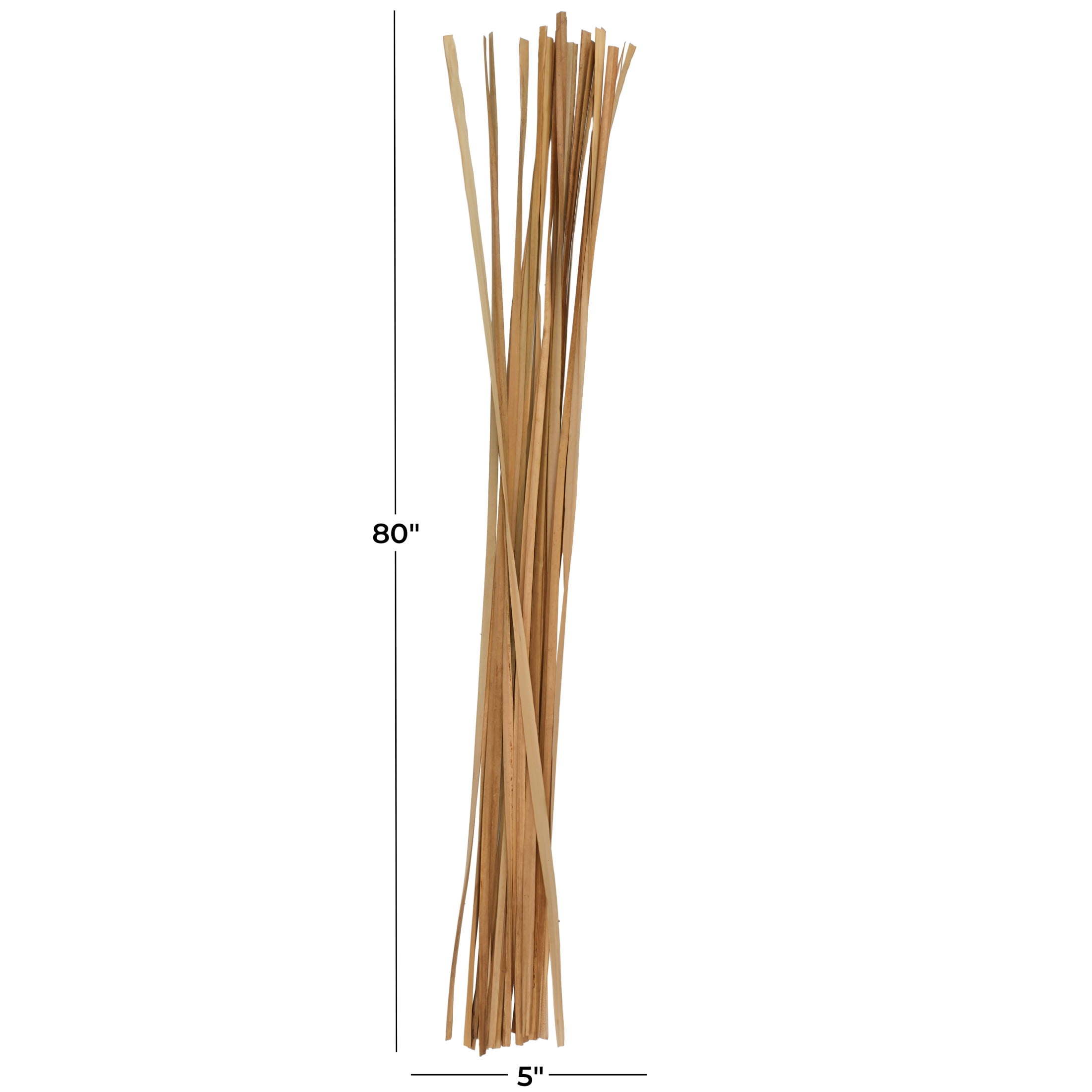 80" Tall Sticks Dried Plant Natural Foliage Bouquet, by DecMode