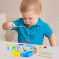 thumbnail image 5 of Angling Games Toy for Children 3 4 5 Years Old Boy Girl Board Games with Fish Toy Fishing Rod Musical Games Educational Game Toy Gift for Children 3 4 5 6 Years Old, 5 of 5