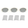 thumbnail image 2 of Makeup Desk Organizer 3 Tier Plastic High Capacity Countertop Cosmetic Holder, Extra Storage Space, for Bathroom Kitchen Living Room Office, Suitable for Pottery Food, 2 of 7