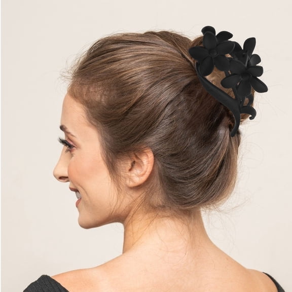 PAMINGONO Retro Floral Hair Clips Assorted Colors Nonslip Strong Hold for Home Use