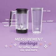 Mr. Coffee® Single-Serve Frappe™, Iced, and Hot Coffee Maker and Blender, Black with 2 To-Go Tumblers, Reusable Coffee Filter
