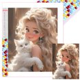 thumbnail image 1 of Kit Con Cuentas Cuadradas 5D DIY Del Arte 35x45cm, 1 of 9