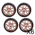 thumbnail image 1 of 6x4Pcs RC Car Neumáticos Para 1/18 RC Truck DIY Accesorios De Modificación Oro, 1 of 8