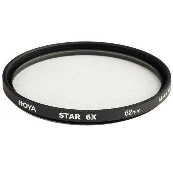 Hoya 62mm Creative Star 6X Cross Screen Glass Filter