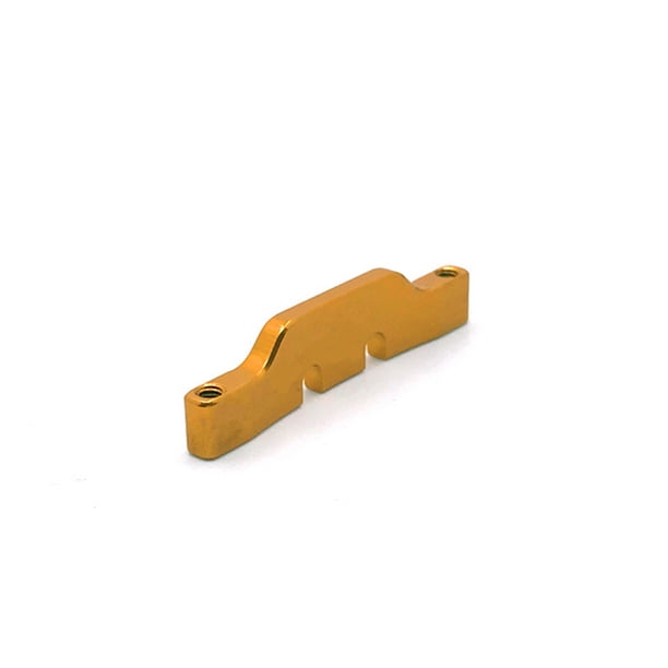 Vogacara Sujetador de de coche RC Robusto Simple Metal Control remoto Coches Ajuste Reemplazo de herramienta Reemplazo para K989 284131 MINI-Q9 Kits de construcción modelo dorado Vogacara FN009815-03
