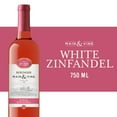 thumbnail image 2 of Beringer Main & Vine White Zinfandel California Rose Wine, 750 ml Bottle, 10.0% ABV, 2 of 11