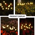 thumbnail image 4 of 2PC Firefly Solar Lights, 6 LED Oscillating Waterproof Solar Powered Garden Lights, Firefly Solar Garden Lights, Decorative Solar Lights for Driveway, Patio, Garden, 4 of 5