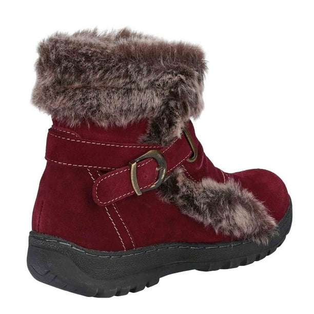 Ginny faux fur shop lined cold weather boot