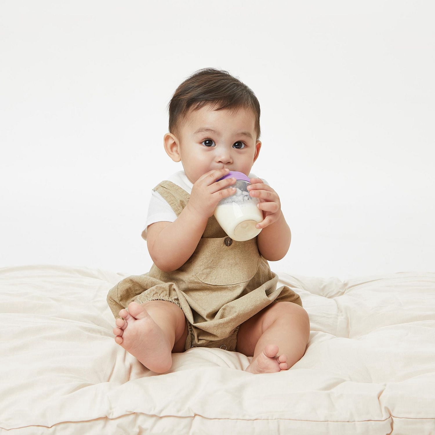 Quark - BuubiBottle MINI Biberon pour Bébé - Violet