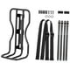 thumbnail image 5 of Portaequipajes Delantero para Bicicleta, de Aleación de Aluminio, Profesional, Fácil de Instalar, Reemplaza Directamente Las Piezas de Repuesto, Porta, 5 of 9