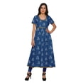 thumbnail image 1 of Moomaya Kurta Imprimée pour Femmes, Hauts à Fente avant, Tunique Kurti d'Été pour Femmes, 1 of 6