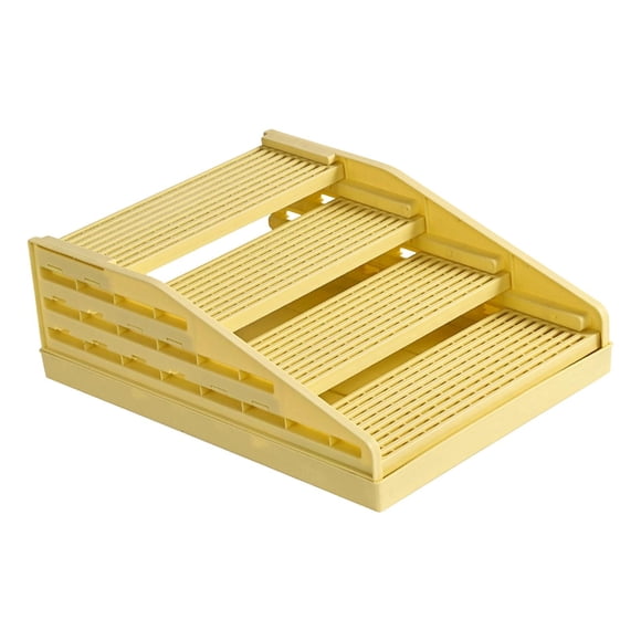 Rampa para gatos, recogedor de arena para gatos, escalera, suministros para mascotas, taburete con pedal antideslizante ajustable Amarillo