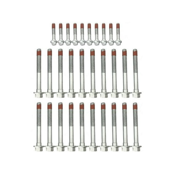 Head Bolt Set Compatible with 2004 2013 Chevy Silverado 1500 Hybrid 2005 2006 2007 2008 2009