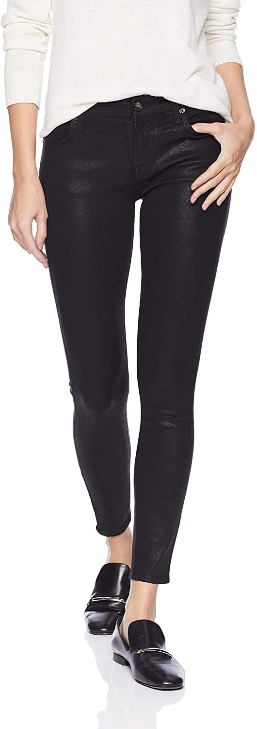 7 for all mankind coated jeans