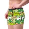 thumbnail image 2 of Balery Cartoon Frog Calzoncillos bóxer para hombre, ropa interior de algodón suave y transpirable con cinturilla de nailon-XX-Large, 2 of 5