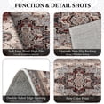 thumbnail image 6 of BlueDreamer Kitchen Rugs，Non Slip 3Pcs, Kitchen Mats for Floor Waterproof & Stain Resistant Carpet Area Rug for Kitchen, Laundry Room, Hallway, 6 of 12