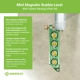 thumbnail image 3 of Tempo Greenlee L77 Mini Magnetic Bubble Level, 3 of 9