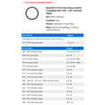 thumbnail image 2 of Manifold To Front Line Exhaust Gasket - Compatible with 1958 - 1981 Chevy Impala 1959 1960 1961 1962 1963 1964 1965 1966 1967 1968 1969 1970 1971 1972 1973 1974 1975 1976 1977 1978 1979 1980, 2 of 2