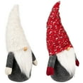 thumbnail image 6 of Plush Standing Gnomes Christmas Decorations - 14" - Set of 2, 6 of 7