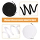 thumbnail image 1 of Jumpingount Cordón de repuesto y cómodo, 4 pack/lote, para múltiples cordones de repuesto Sudaderas y sudaderas con capucha Negro + Blanco, 1 of 6