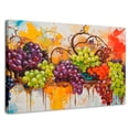 thumbnail image 1 of Cuadro Decorativo Canvas Uvas Coloridas 90x60, 1 of 4