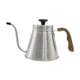 thumbnail image 5 of Tetera Cafetera Tetera Contenedor 1.2L Mango de madera de acero inoxidable Vierta sobre cafetera Hervidor de café para oficina Hogar Bar Café, 5 of 8